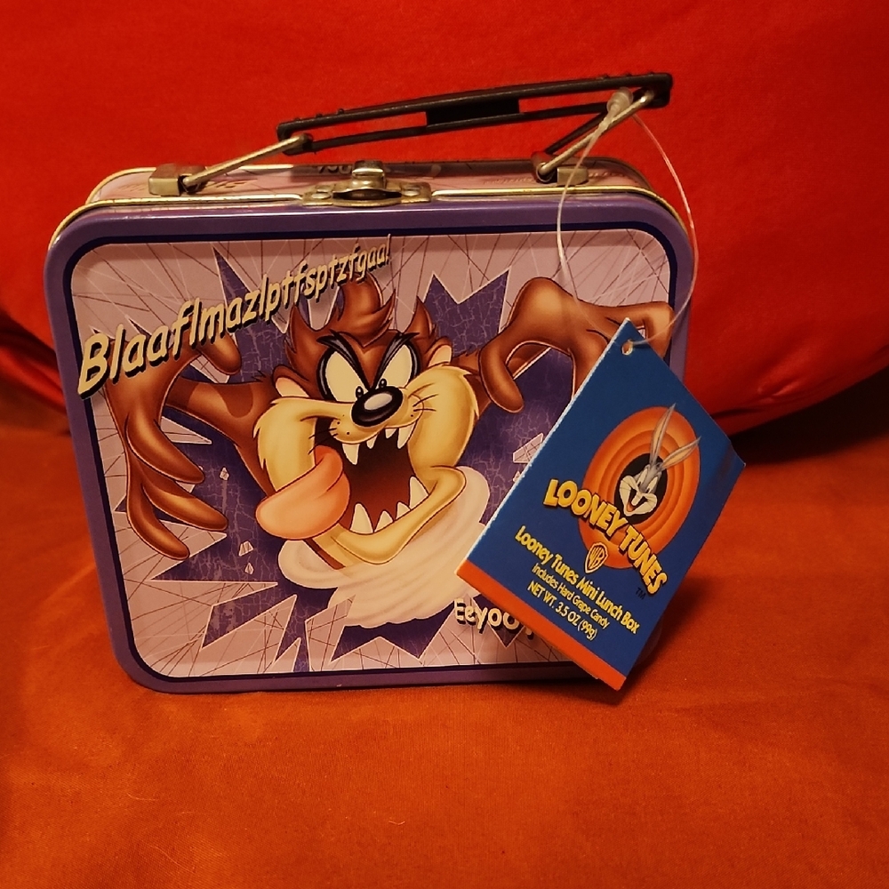 Vintage Tasmanian Devil Lunch Box. 2001